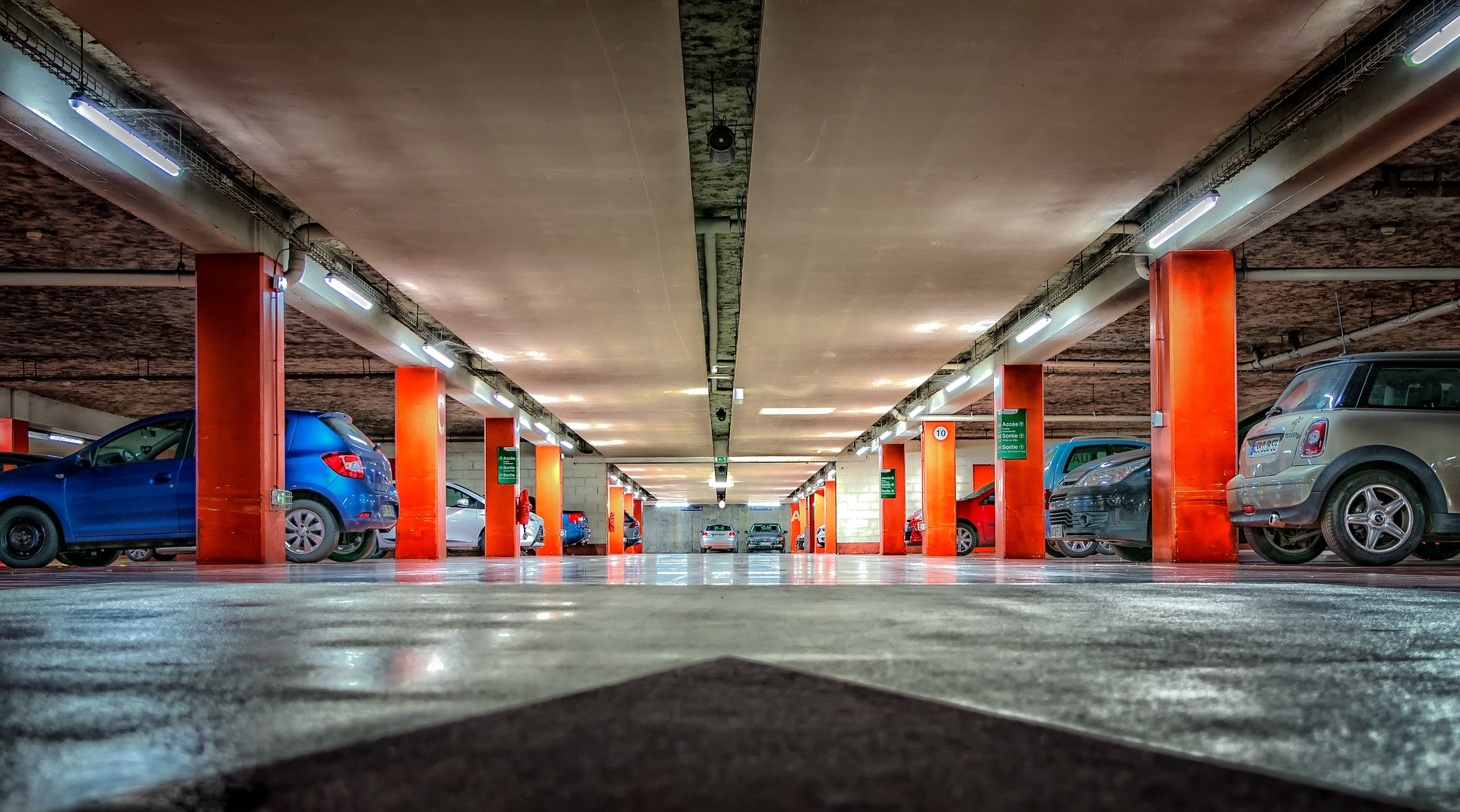 car park floor